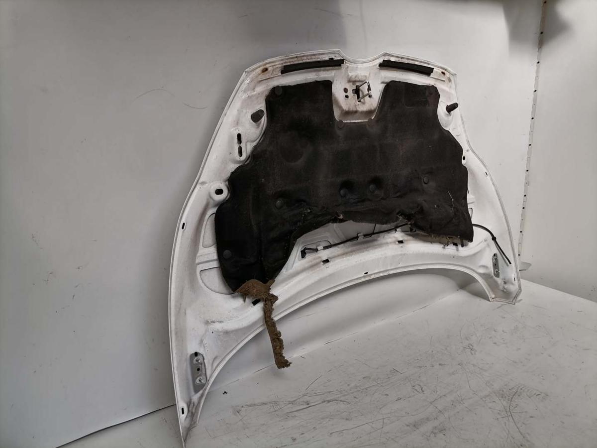 Ford Fiesta 2AJ original Motorhaube Frost Wei&szlig; Bj.2011